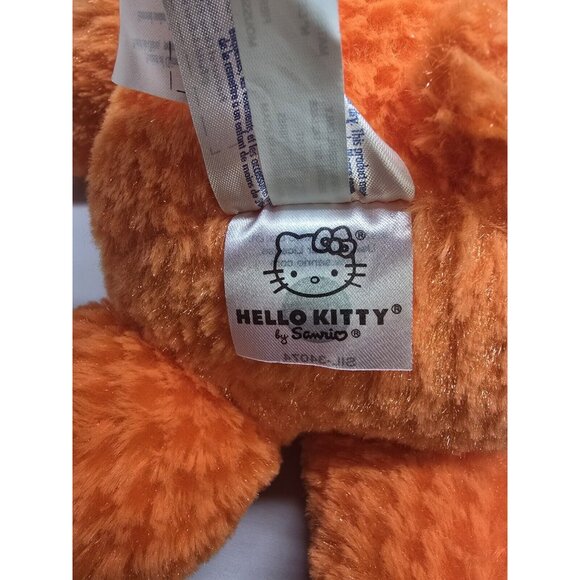 Rare Build A Bear Hello Kitty Sanrio 18" Orange Halloween Plush Stuffed Animal - Picture 14 of 16